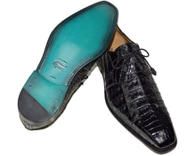 Load image into Gallery viewer, Mezlan Crocodile Shoes # 50157