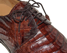 Load image into Gallery viewer, Mezlan Crocodile Shoes # 50159
