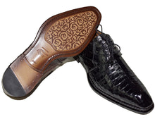 Load image into Gallery viewer, Mezlan Crocodile Shoes # 50159