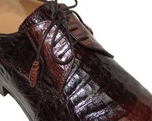 Load image into Gallery viewer, Mezlan Crocodile Shoes # 50160