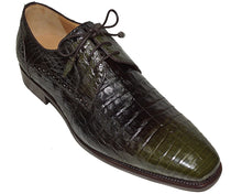 Load image into Gallery viewer, Mezlan Crocodile Shoes # 50160