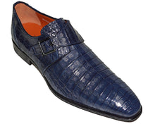 Load image into Gallery viewer, Mezlan Crocodile Buckle Shoes # 50161