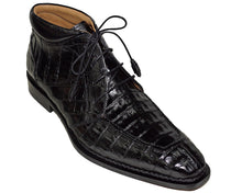 Load image into Gallery viewer, Mezlan Crocodile Split-Toe Boots # 50230