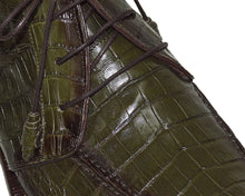 Load image into Gallery viewer, Mezlan Crocodile Split-Toe Boots # 50230