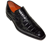 Load image into Gallery viewer, Mezlan Crocodile Slip-On Shoes # 50234