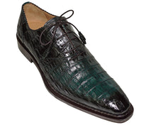 Load image into Gallery viewer, Mezlan Crocodile Lace-Up Shoes # 50236