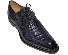 Load image into Gallery viewer, Mezlan Crocodile Lace-up Shoes # 50239