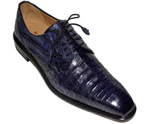 Load image into Gallery viewer, Mezlan Crocodile Lace-Up Shoes # 50240