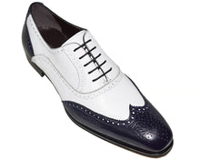 Load image into Gallery viewer, Mezlan Wing-Tip Deerskin Shoes # 16742