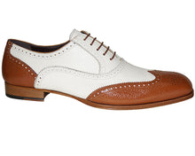Load image into Gallery viewer, Mezlan Wing-Tip Deerskin Shoes # 16742