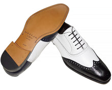 Load image into Gallery viewer, Mezlan Wing-Tip Deerskin Shoes # 16742