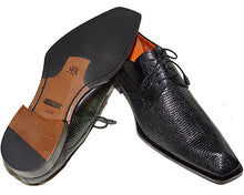 Load image into Gallery viewer, Mezlan Lace-Up Lizard Shoes # 4933