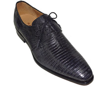 Load image into Gallery viewer, Mezlan Lizard Lace-Up Shoes # 50167