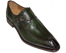 Load image into Gallery viewer, Mezlan Lizard Buckle Shoes # 50253