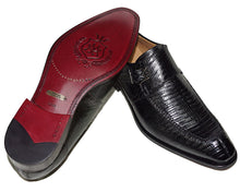 Load image into Gallery viewer, Mezlan Lizard Buckle Shoes # 50253