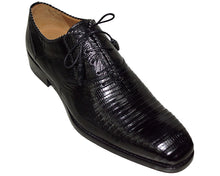 Load image into Gallery viewer, Mezlan Lizard Lace-Up Shoes # 50254