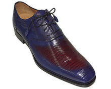 Load image into Gallery viewer, Mezlan Lizard Lace-Up Shoes # 50254