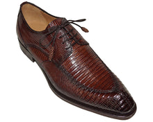 Load image into Gallery viewer, Mezlan Lizard Lace-Up Shoes # 50353