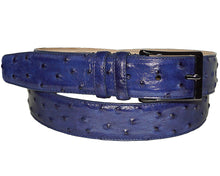 Load image into Gallery viewer, Mezlan Ostrich Belt # 8146