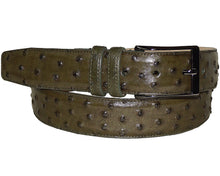 Load image into Gallery viewer, Mezlan Ostrich Belt # 8146