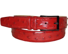 Load image into Gallery viewer, Mezlan Ostrich Belt # 8146