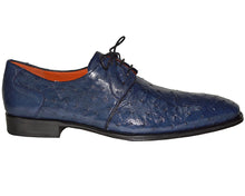 Load image into Gallery viewer, Mezlan Ostrich Lace-Up Shoes # 14623