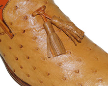 Load image into Gallery viewer, Mezlan Ostrich Slip-On Shoes # 50153