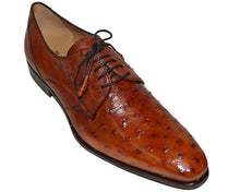 Load image into Gallery viewer, Mezlan Ostrich Lace-Up Shoes # 50246