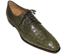 Load image into Gallery viewer, Mezlan Ostrich Lace-Up Shoes # 50246