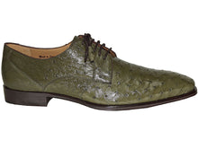 Load image into Gallery viewer, Mezlan Ostrich Lace-Up Shoes # 50246