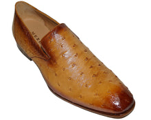Load image into Gallery viewer, Mezlan Ostrich Slip-On Shoes # 50247
