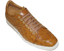 Load image into Gallery viewer, Mezlan Ostrich Sneaker # 50163