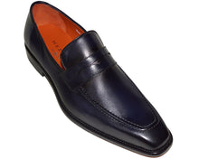 Load image into Gallery viewer, Mezlan Calf Leather Slip-On Shoes # 21996