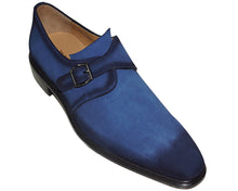 Load image into Gallery viewer, Mezlan Buckle Suede Shoes # 22008
