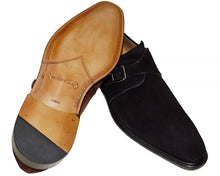 Load image into Gallery viewer, Mezlan Buckle Suede Shoes # 22008