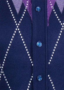 Load image into Gallery viewer, Prestige Button-Down Sweater # SW6510 Navy