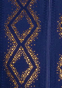 Load image into Gallery viewer, Prestige Zipper-Down Sweater/Jacket # SW6512 Navy