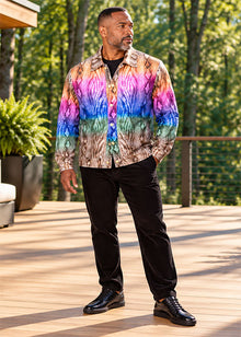 Load image into Gallery viewer, Prestige Velvet Feel Fashion Jacket # SHJ6900 Multi