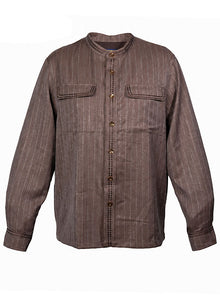 Load image into Gallery viewer, Prestige Casual Shirt/Pants Set # CSL6688 Brown