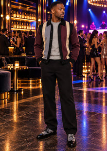 Load image into Gallery viewer, Prestige Jacket/Pants Set # CSL6692 Black