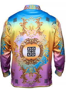 Load image into Gallery viewer, Prestige Silky Feel Fashion Shirt # PR6628 Multi