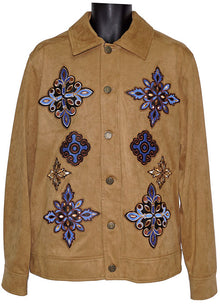 Load image into Gallery viewer, Prestige Ultra Suede Jacket/Pants Set # CSL558 Khaki