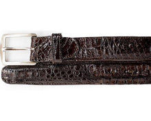 Load image into Gallery viewer, Belvedere Crocodile Belt # 1999 Catalog - Alligator World