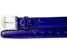 Load image into Gallery viewer, Belvedere Eel Belt # 2002 Catalog - Alligator World