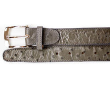 Load image into Gallery viewer, Belvedere Ostrich Belt # 2001 Catalog - Alligator World