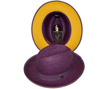 Load image into Gallery viewer, Bruno Capelo Hats &#39;Empire&#39; Different Color Under Brim
