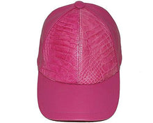 Load image into Gallery viewer, Fennix Alligator/Soft Nappa Leather Caps - Alligator World