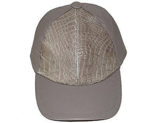 Load image into Gallery viewer, Fennix Alligator/Soft Nappa Leather Caps - Alligator World