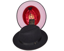 Load image into Gallery viewer, Bruno Capelo Hats 'Princeton' Different Color Under Brim - Alligator World
