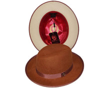 Load image into Gallery viewer, Bruno Capelo Hats 'Princeton' Different Color Under Brim - Alligator World
